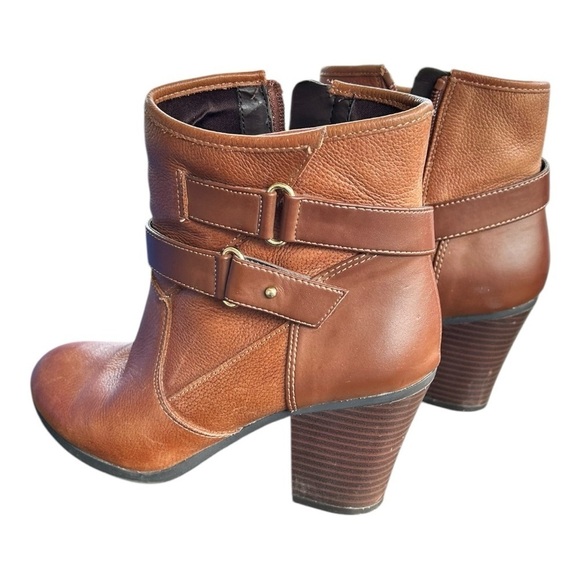 BAR III Women’s Leather Boots Booties Chestnut Tan Brown Size 7 EC - Picture 4 of 10
